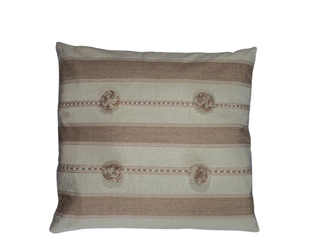 Natural dye cushion cover