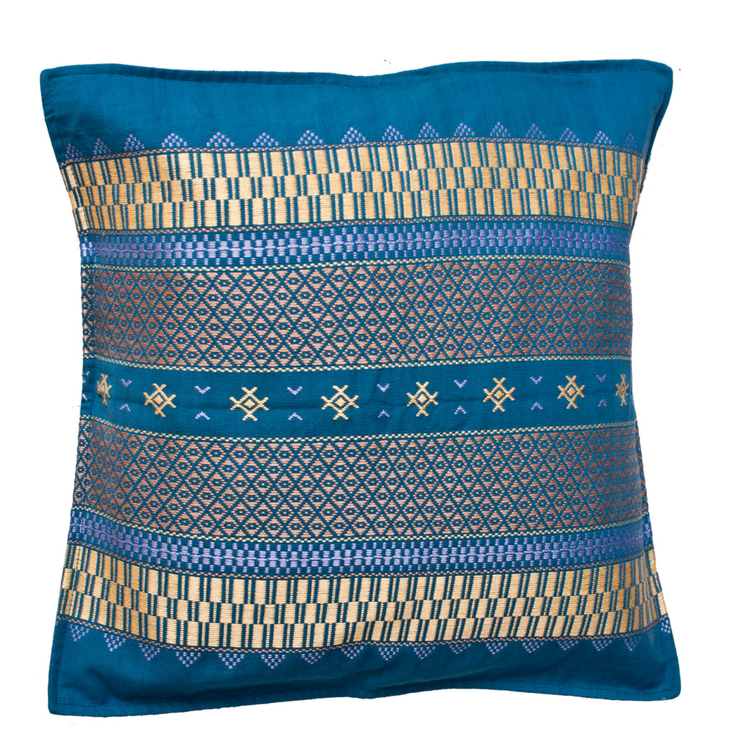 Natural Woven Cushion Cover (Strip/Mid design)